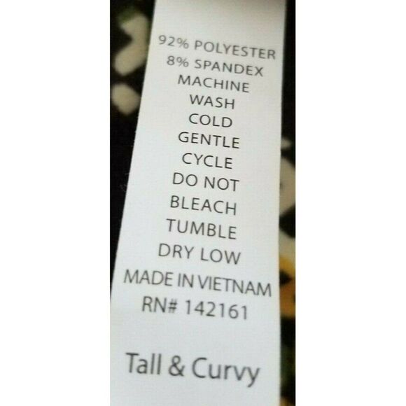 Plus Tall & Curvy LuLaRoe Leggings Disney Minnie Mouse Black & Teal - Picture 4 of 6